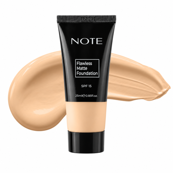 NOTE - FLAWLESS MATTE FOUNDATION SPF15