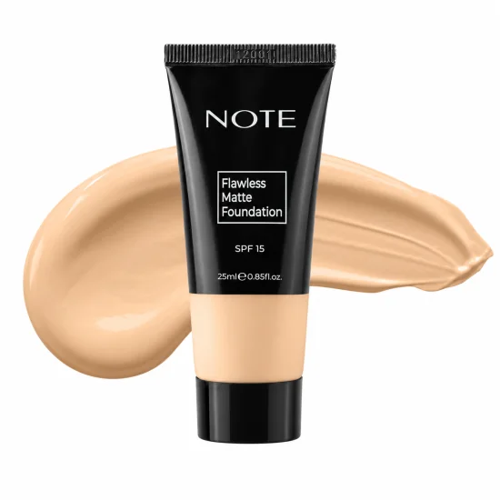 NOTE - FLAWLESS MATTE FOUNDATION SPF15