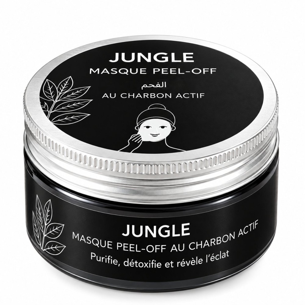 JUNGLE - MASQUE PEEL OFF CHARBON ACTIF