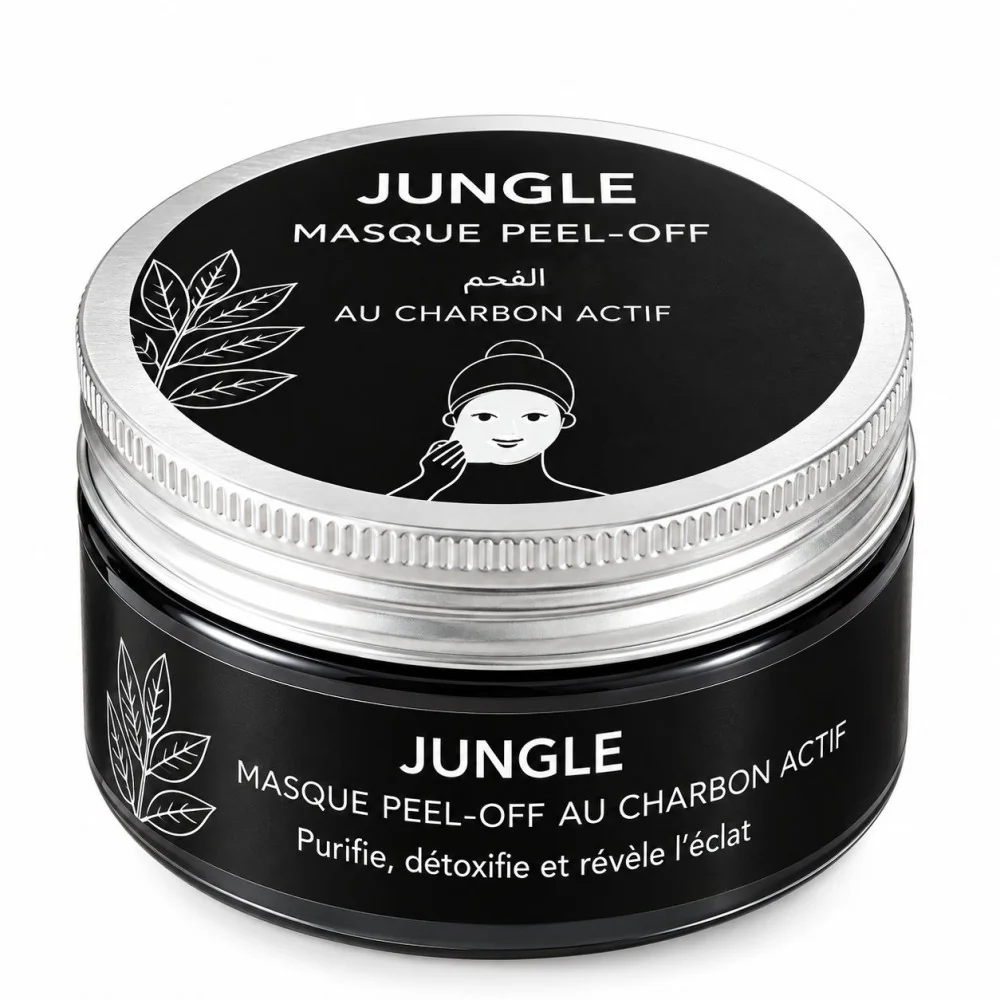 JUNGLE - MASQUE PEEL OFF CHARBON ACTIF