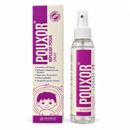 POUXOR - SPRAY RÉPULSIF ANTI-POUX 125 ML