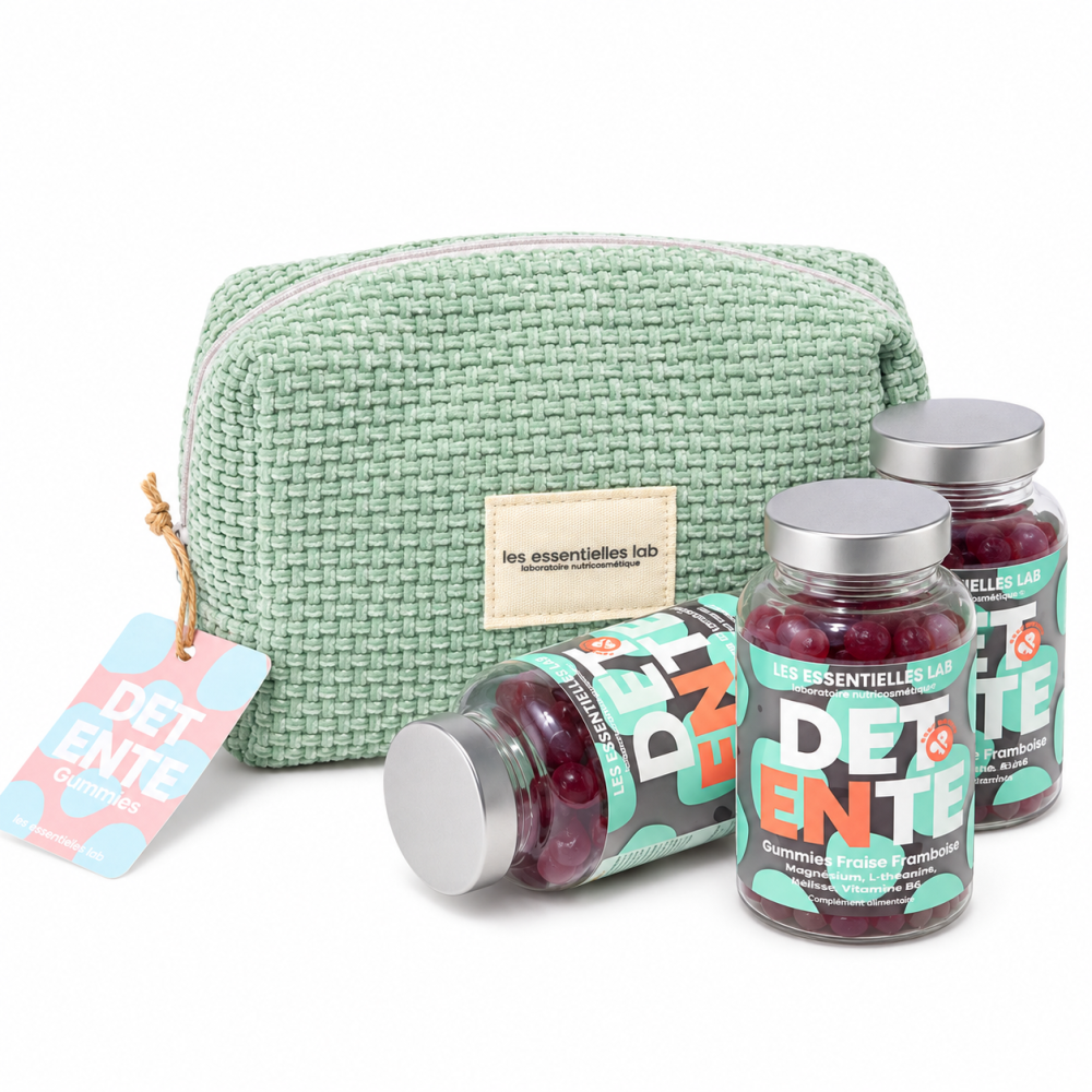 LES ESSENTIELLES LAB - TROUSSE DETENTE ANTI STRESS 3 BOITES