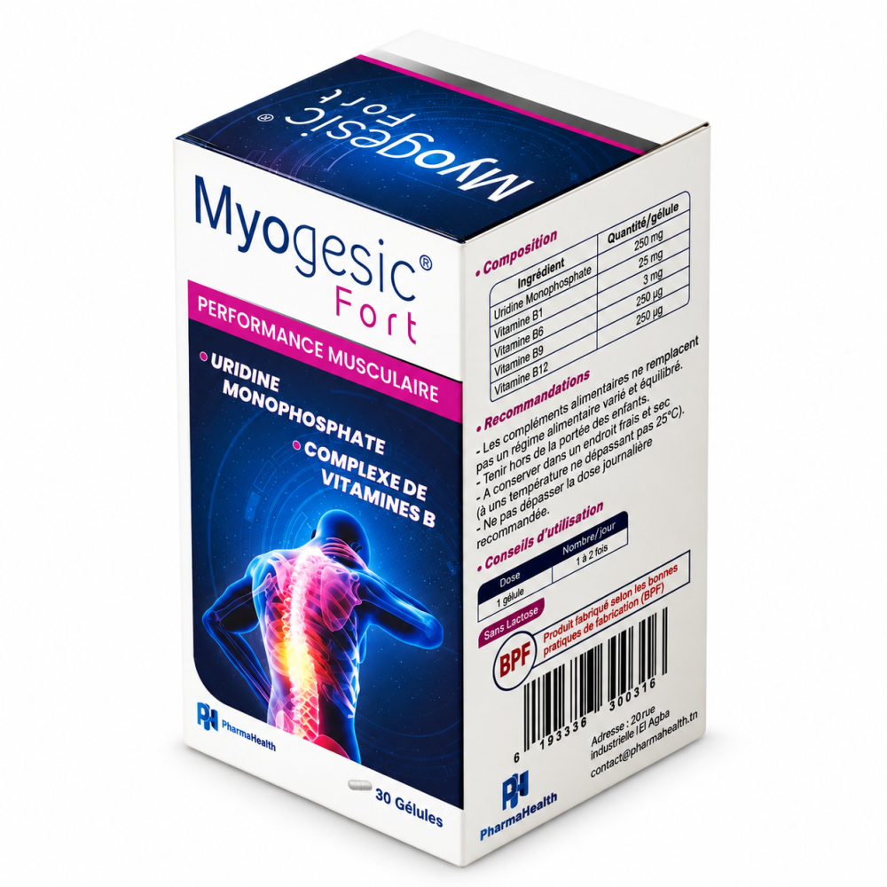 PHARMAHEALTH - MYOGESIC FORT 30 GELULES