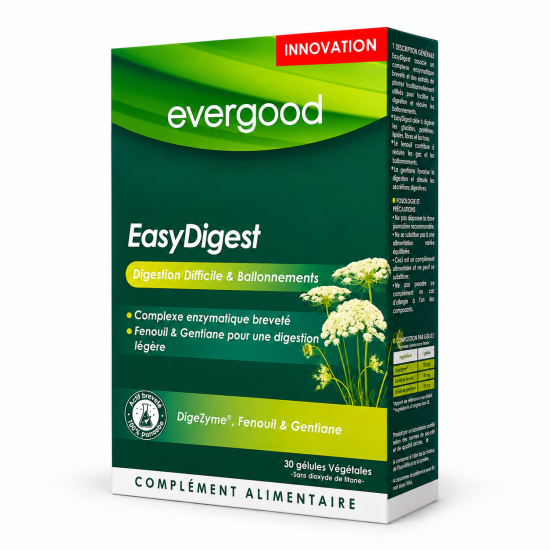 EVERGOOD - EASYDIGEST 30 GELULES