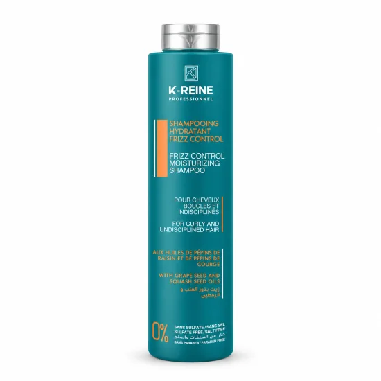 K-REINE - SHAMPOOING HYDRATANT ANTI FRIZZ ANTI STATIQUE 270ML