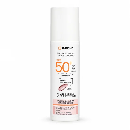 K-REINE - EMULSION TEINTE IVORY 01 UV PROTECT SPF50+ 50ML