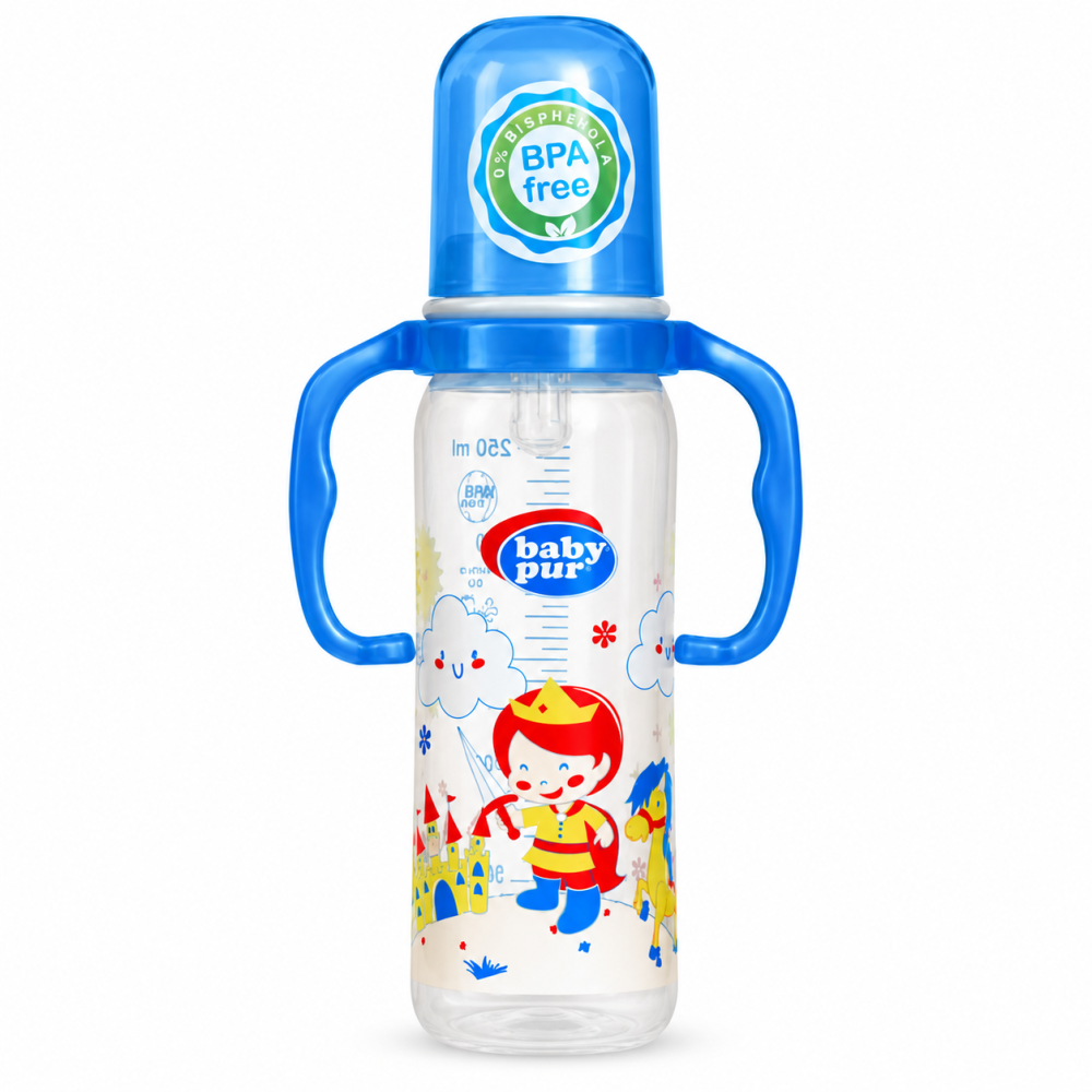 BABY PUR - BIBERON AVEC ANSE 250ML