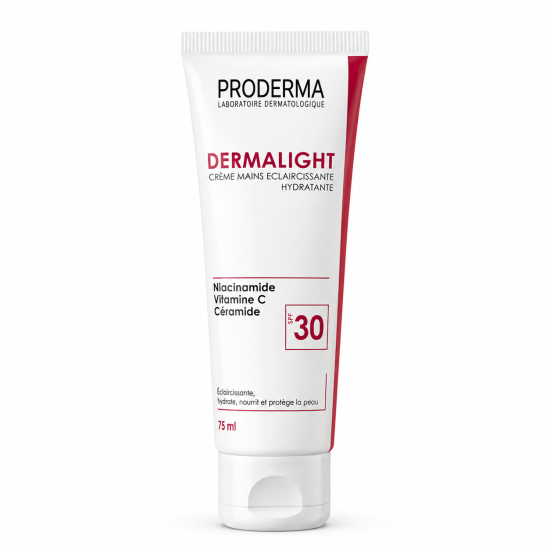 PRODERMA DERMALIGHT - CREME MAINS ECLAIRCISSANTE SPF30 75ML