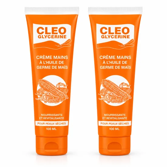LOT DE 2 OLEOGLYCERINE CREMES MAINS 100ML
