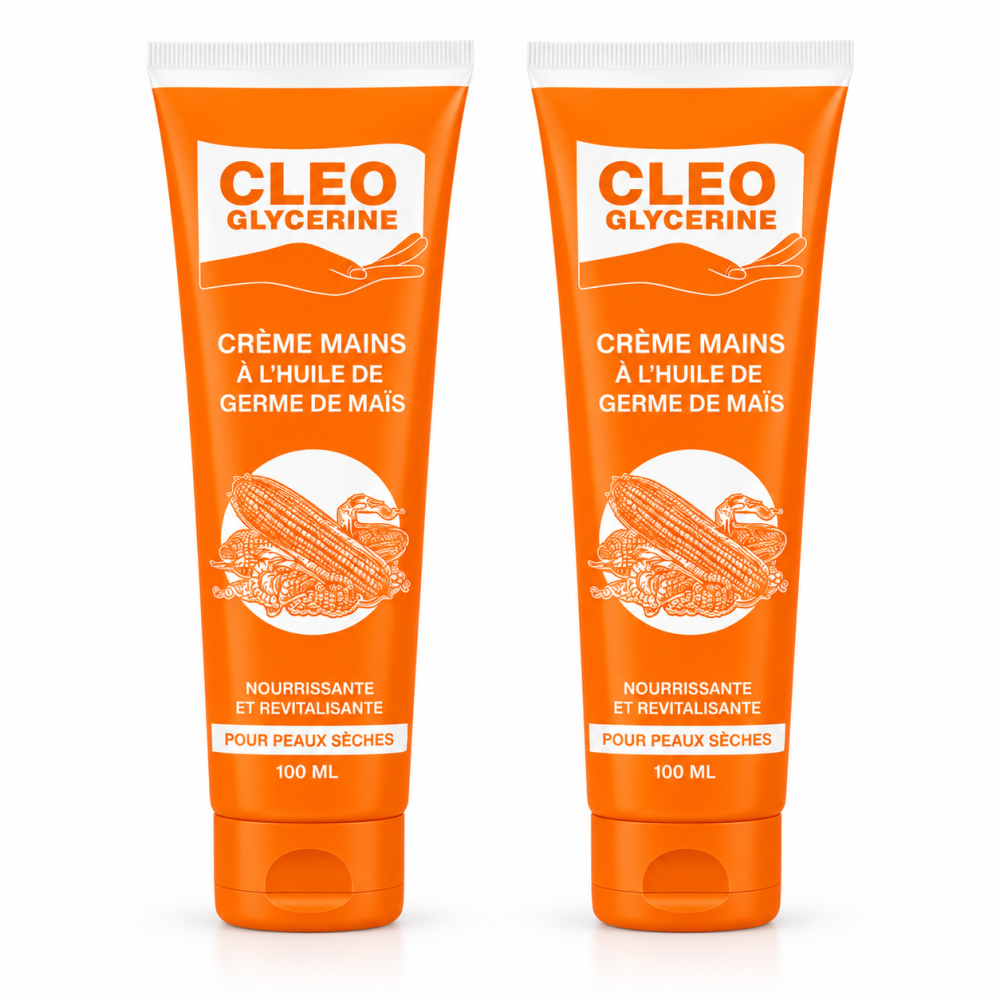 LOT DE 2 OLEOGLYCERINE CREMES MAINS 100ML