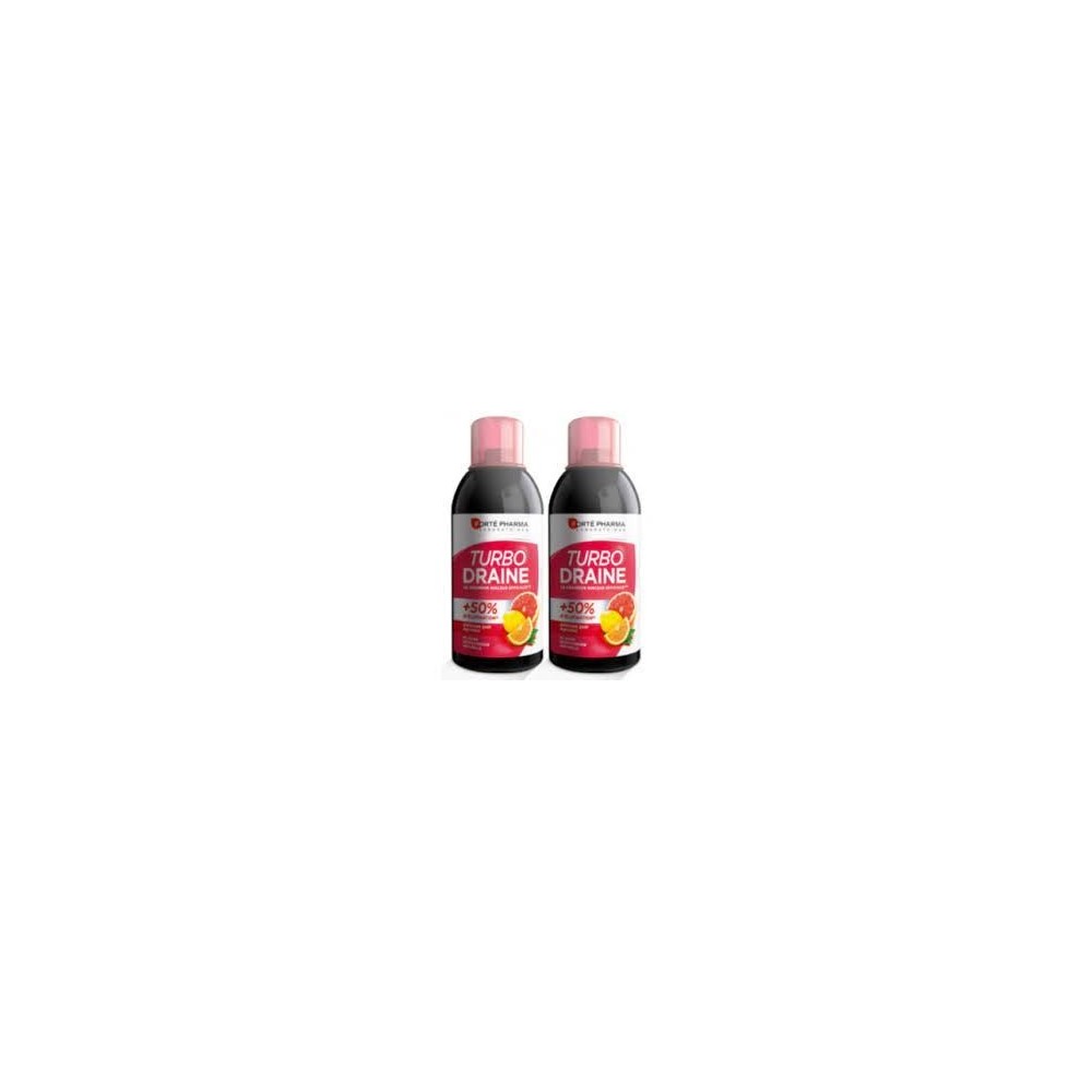 TURBO DRAINE DUO AGRUMES 2 x 500 ml pour Beauté