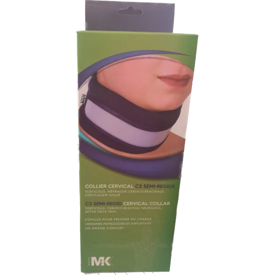 Colier cervical C2 semi-Regide pour Accueil