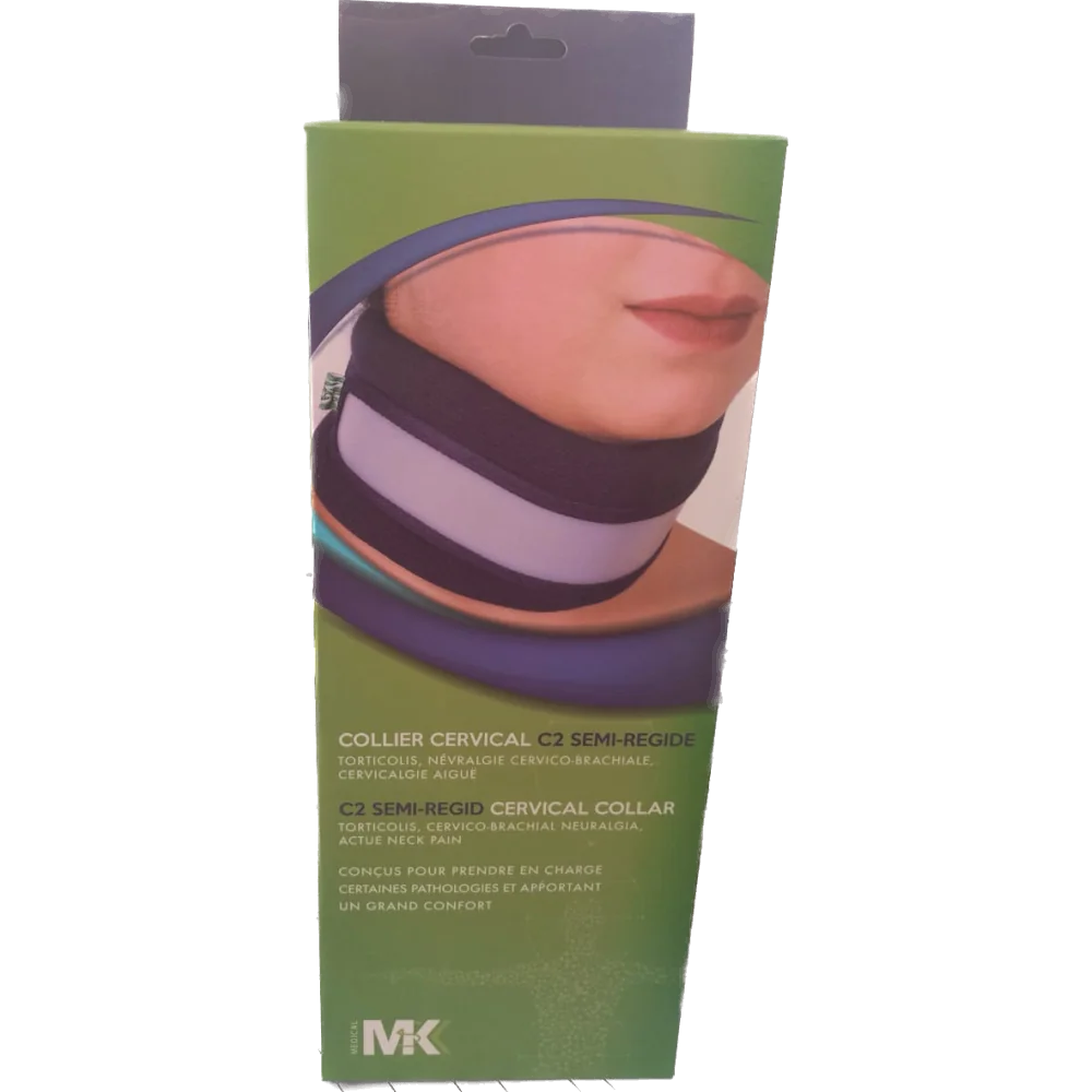 Colier cervical C2 semi-Regide pour Accueil