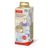NUK Biberon en verre Nature Sense Avec Temperature  240 ml pour Cha...