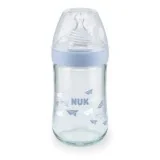 NUK Biberon en verre Nature Sense Avec Temperature  240 ml pour Cha...
