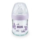 NUK BIBERON NATURE SENSE TEMPÉRATURE CONTROL 'S' 120ML VERRE GARÇON...