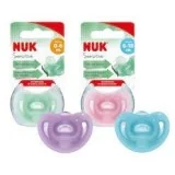 NUK SENSITIVE - SUCETTE SENSITIVE AVEC BOITE 6-18MOIS pour Accueil