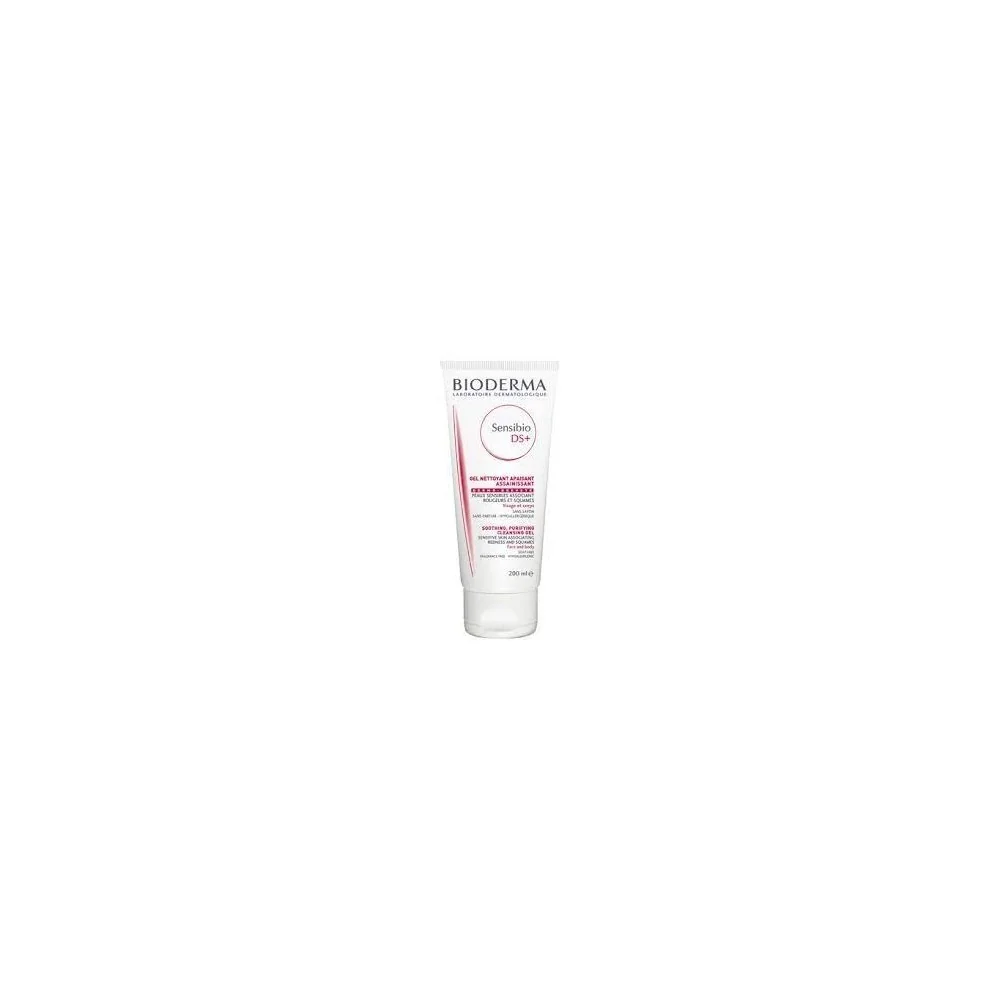 BIODERMA SENSIBIO DS+ GEL NETTOYANT PEAUX SENSIBLES, 200ML pour Beauté