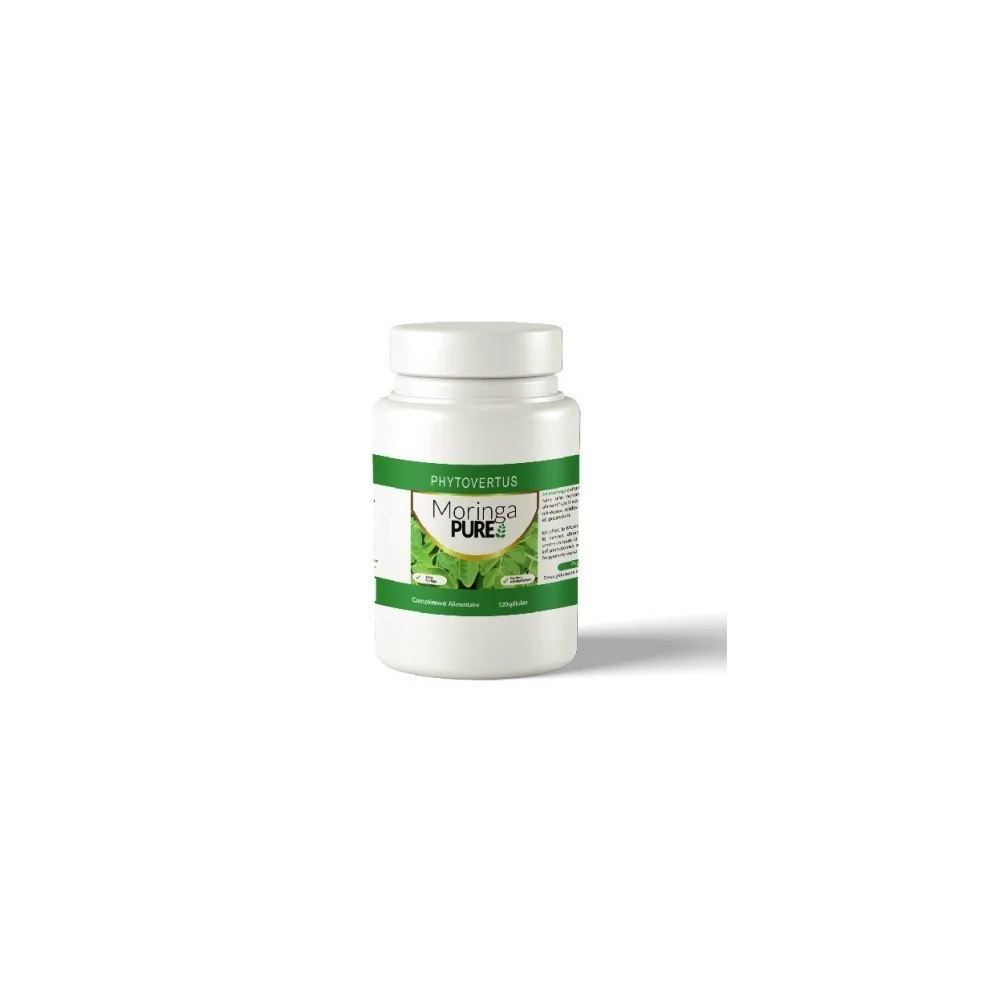 PHYTOVERTUS MORINGA 120 GÉLULES pour Accueil