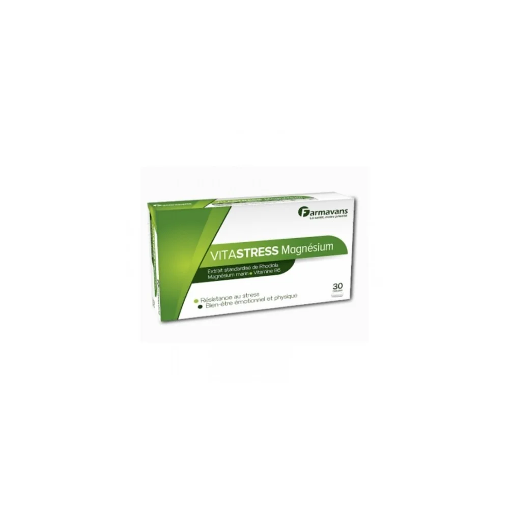 VITASTRESS MAGNESIUM 30 GELULES FARMAVANS pour Compléments Alimenta...