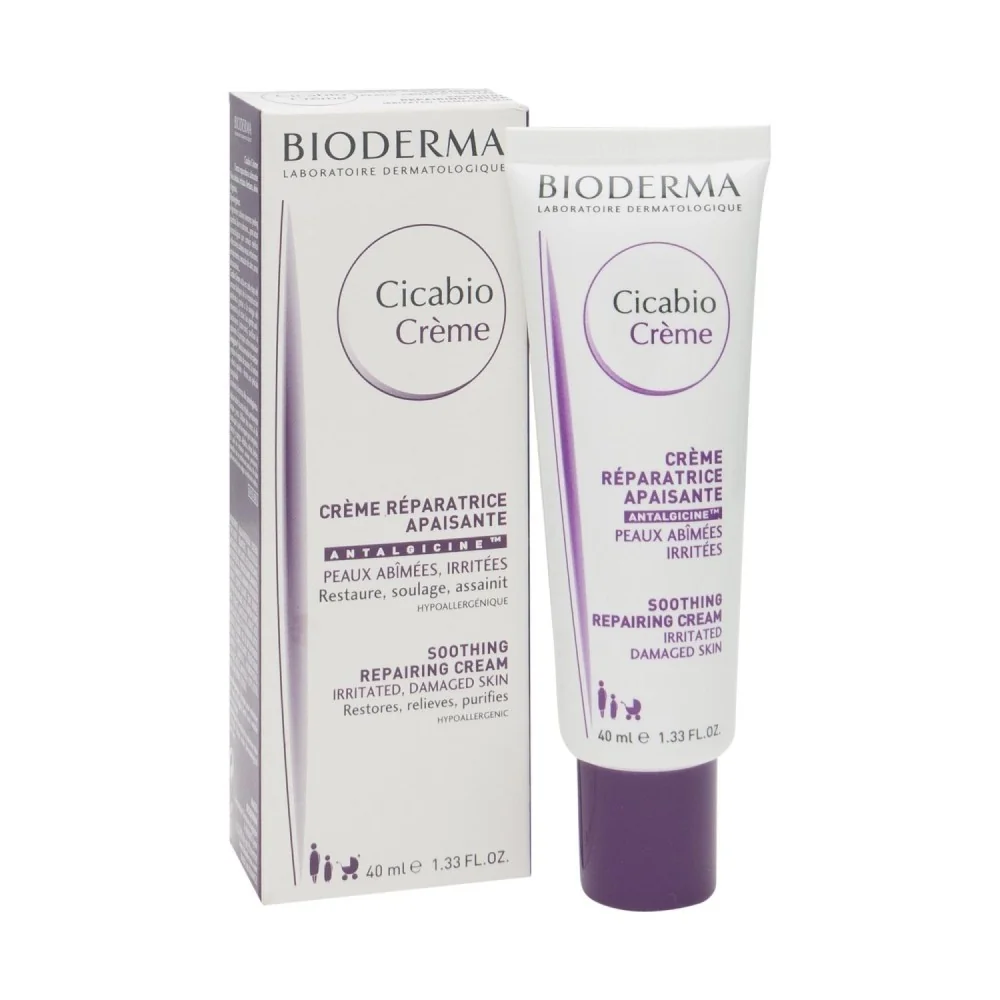 BIODERMA CICABIO CREME REPARATRICE APAISANTE 40ML pour Beauté