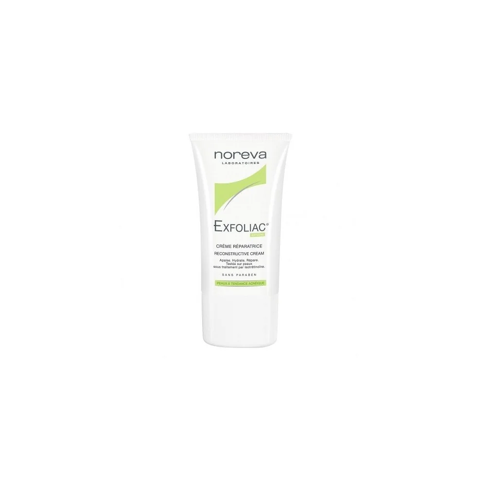 NOREVA Exfoliac Crème réparatrice, 40ml pour Visage
