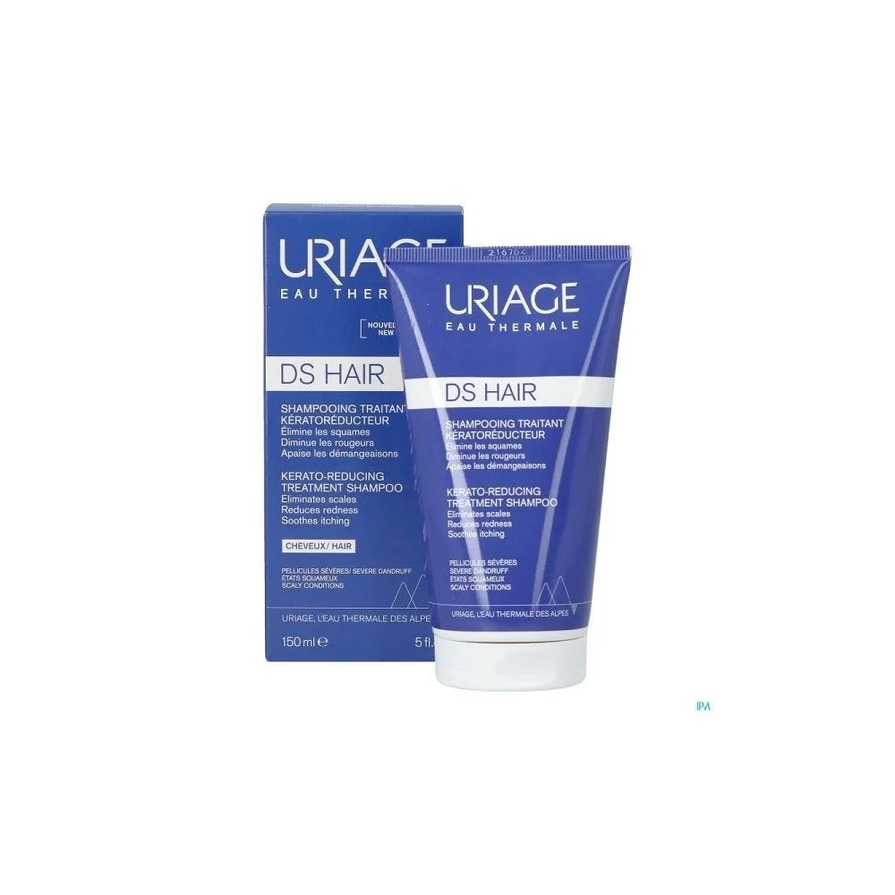 URIAGE DS HAIR SHAMPOOING KERATOREDUCTEUR 150ML pour Cheveux