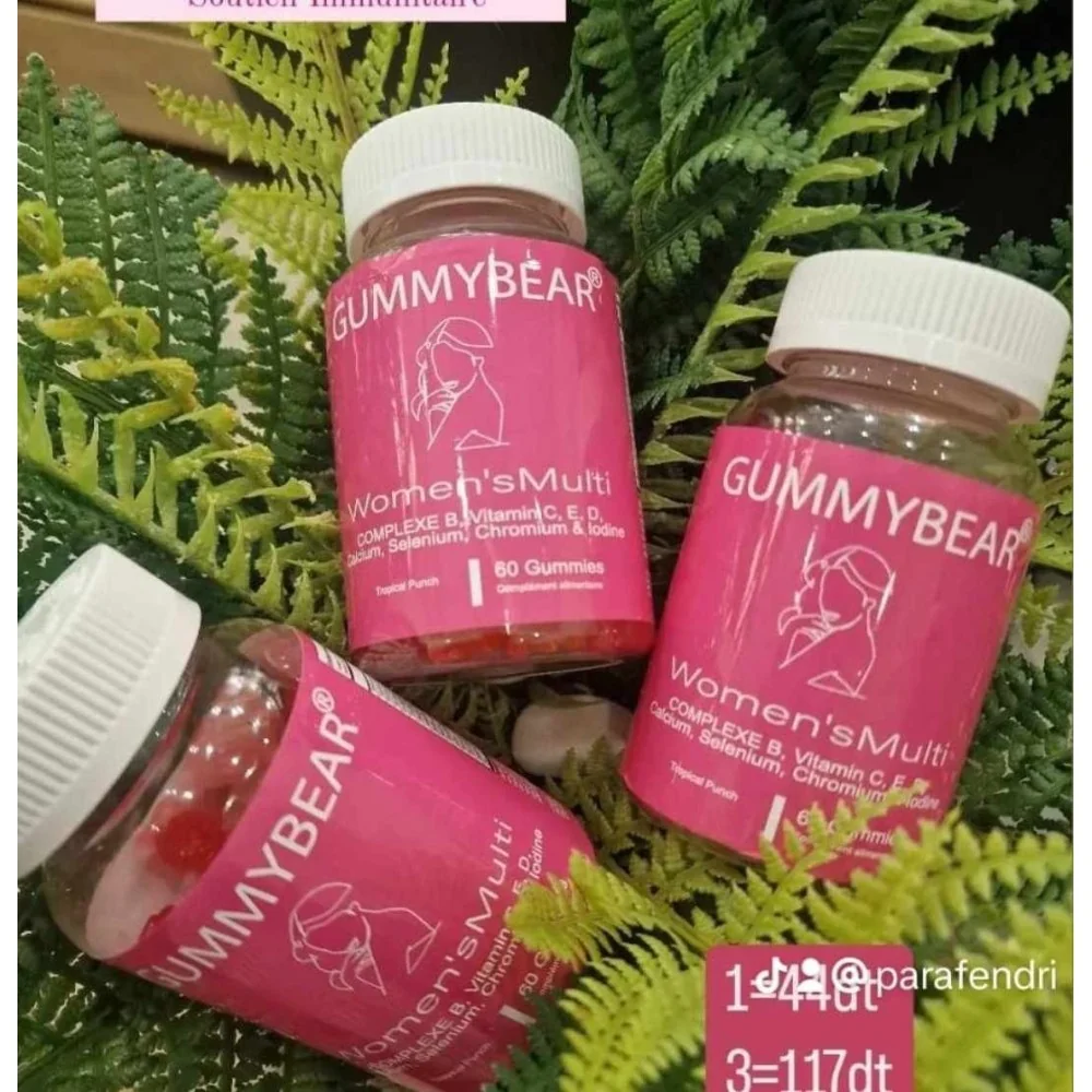 GUMMYBEAR WOMEN'S MULTI 60 GUMMIES pour Nos Promotions