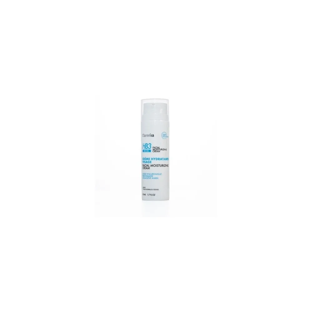 CLARENIA HB3 CREME HYDRATANTE VISAGE RICHE,50ML pour Beauté
