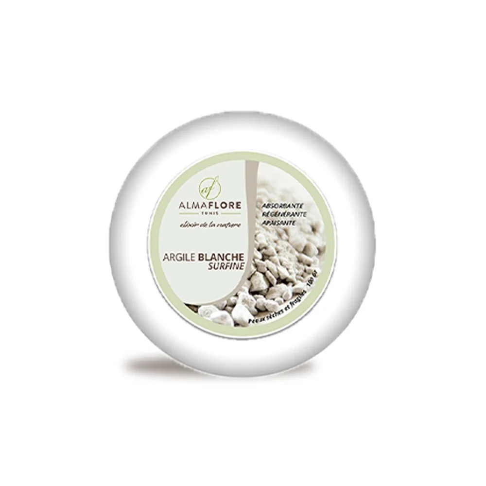 ALMAFLORE Argile Blanche 100g pour Femmes