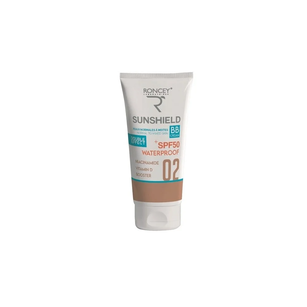 Roncey Ecran Normale A Mixte SPF50+ TEINTE 02 50ml pour Beauté