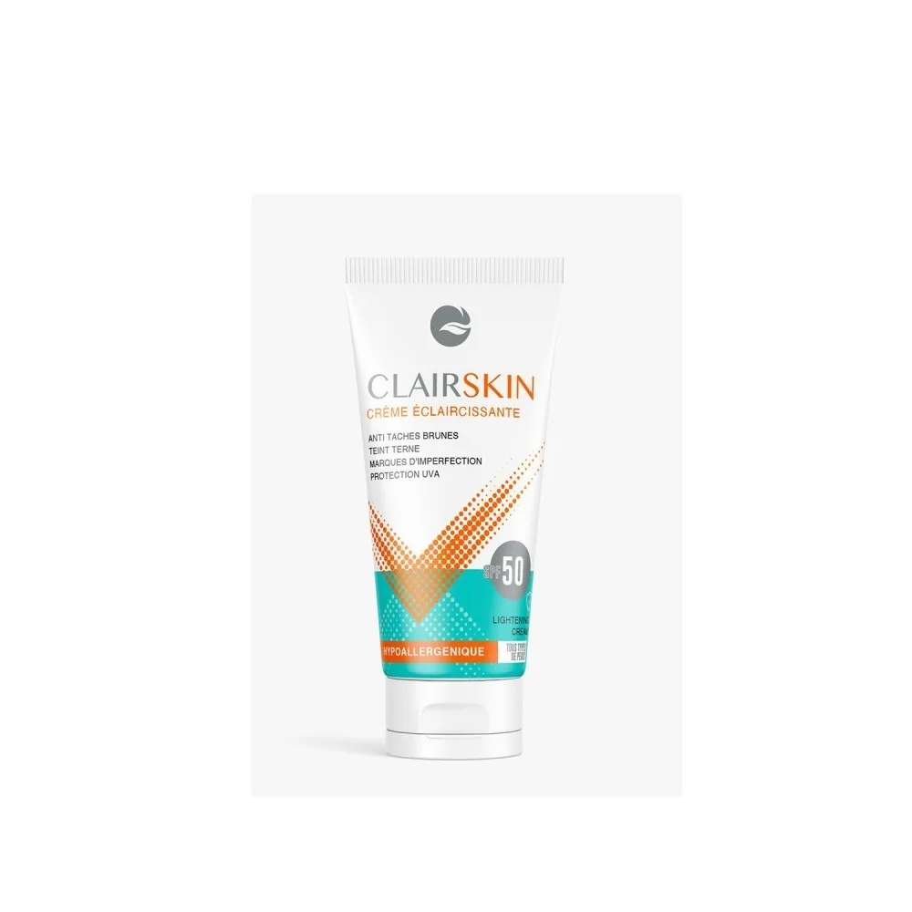 Roncey Clairskin - Crème Solaire éclaircissante effet bonne mine 50...