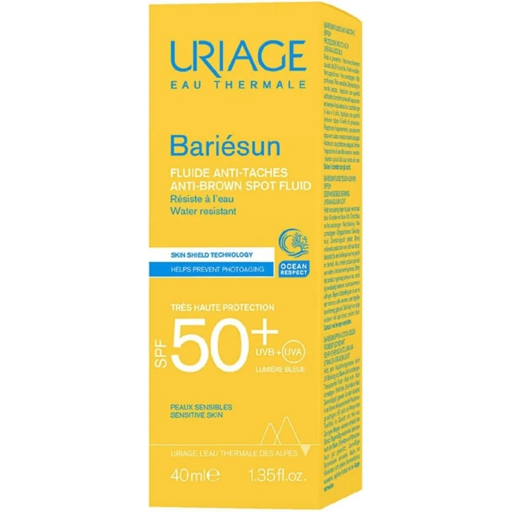 Uriage Bariesun Fluide Anti-Taches Spf 50+ 40 ml pour Femmes