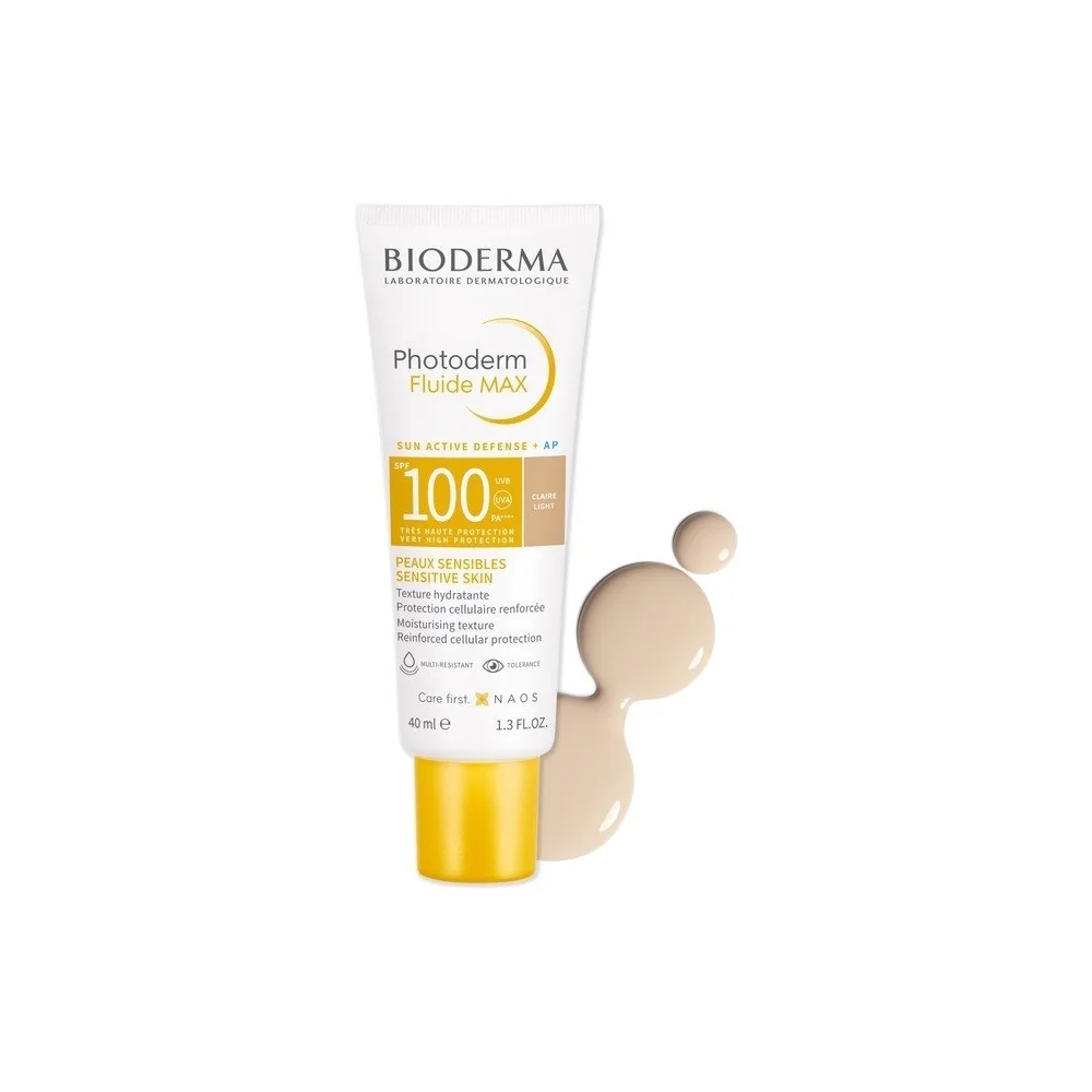 Bioderma Photoderm Fluide Claire Light Max SPF100 40Ml pour Femmes