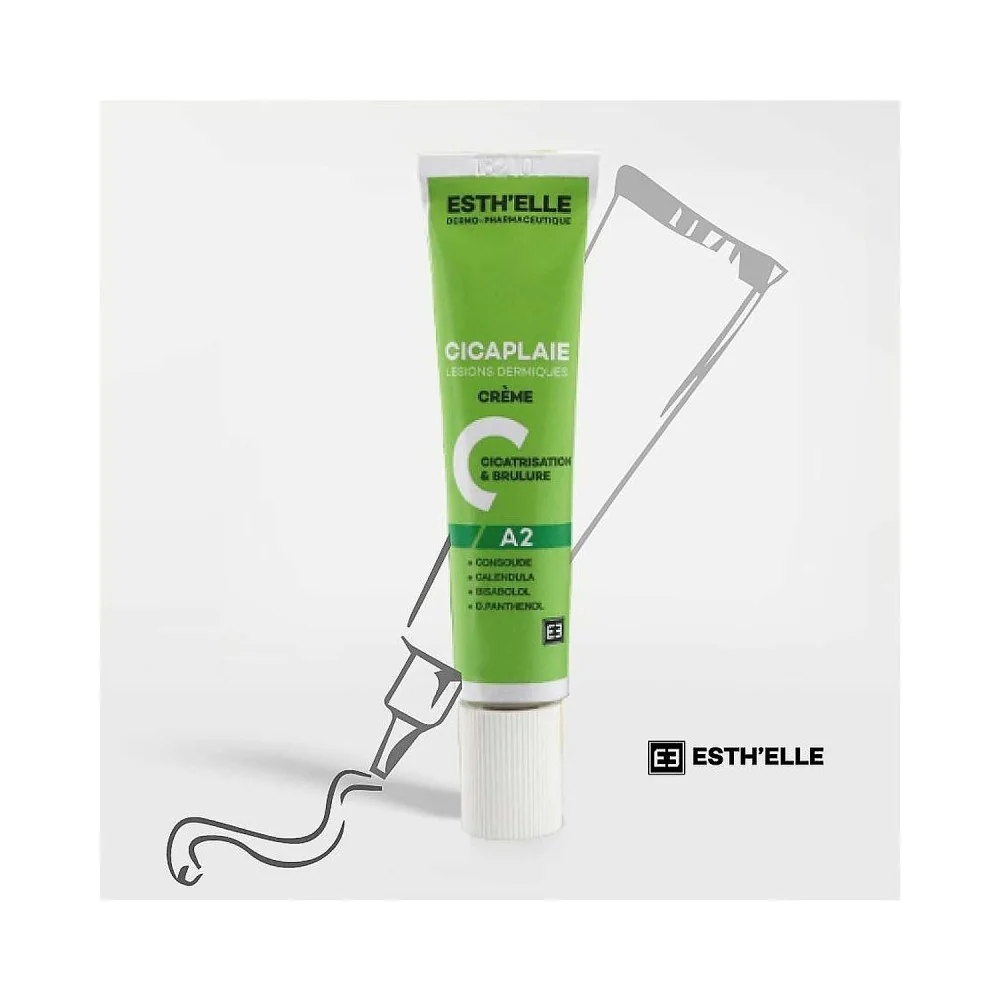 Crème cicatrisante - Esth'Elle Cicaplaie A2 - 15gr pour Femmes