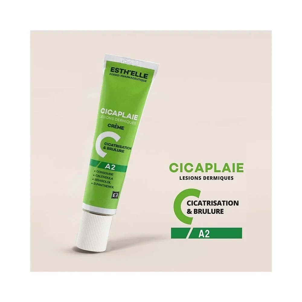 Crème cicatrisante - Esth'Elle Cicaplaie A2 - 15gr pour Femmes