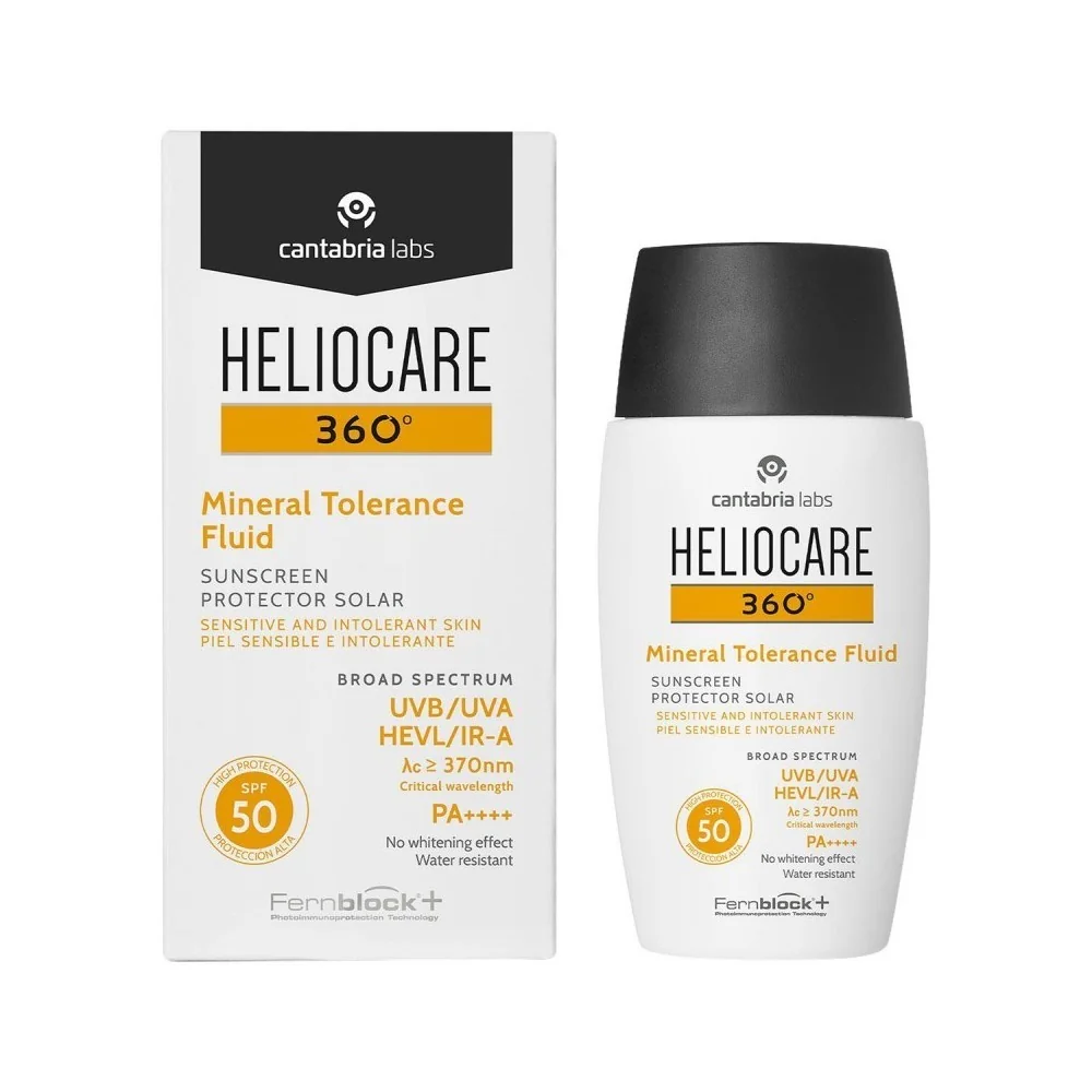 HELIOCARE 360 ​​MINERAL TOLERANCE FLUID SPF50 50ML pour Beauté