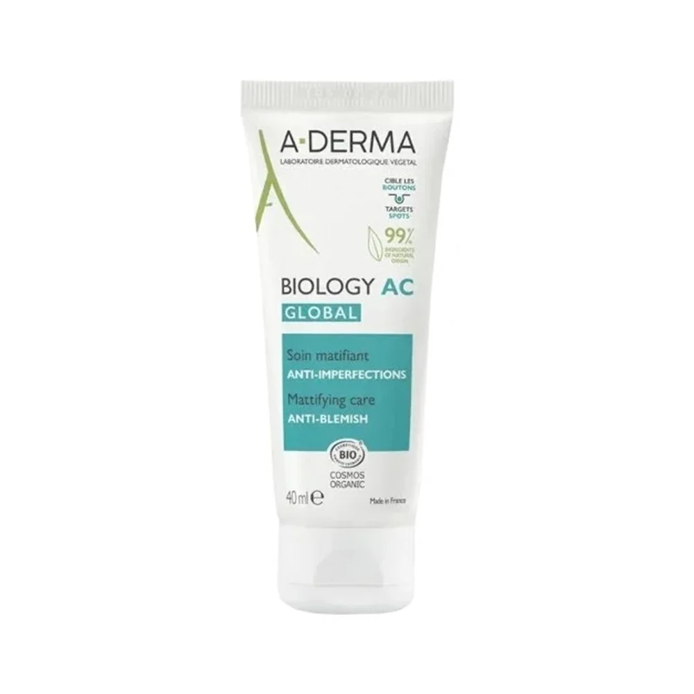 A-DERMA Biology AC Soin Global Matifiant Anti-Imperfections Bio 40 ...