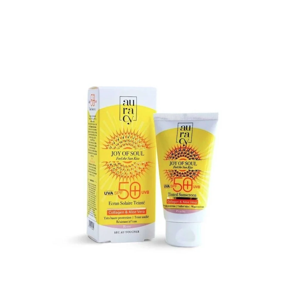 AURACY ECRAN TEINTE ROSE SPF 50+ pour Femmes