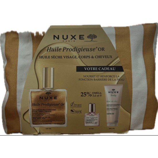 Nuxe Trousse Huile prodigieuse + gelée de douche ressourçante & Cad...