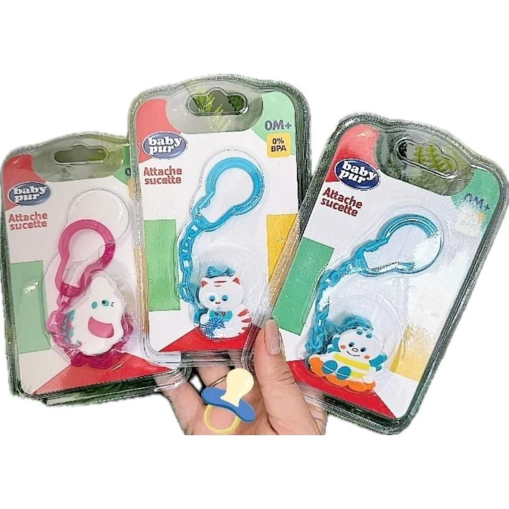 BABY PUR - ATTACHE SUCETTE +0MOIS pour Maman et bébé