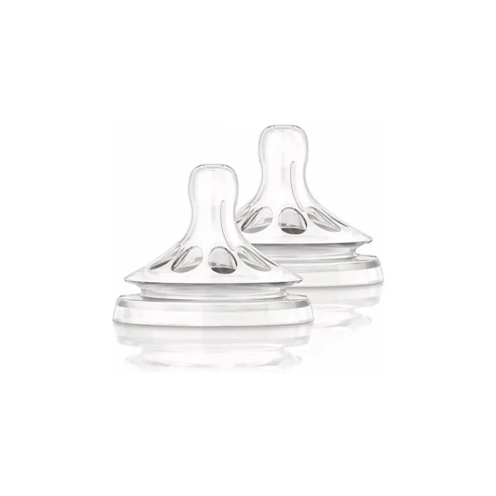 PHILIPS AVENT Tétine Naturelle Débit Variable 3 mois+ pour Nos Prom...