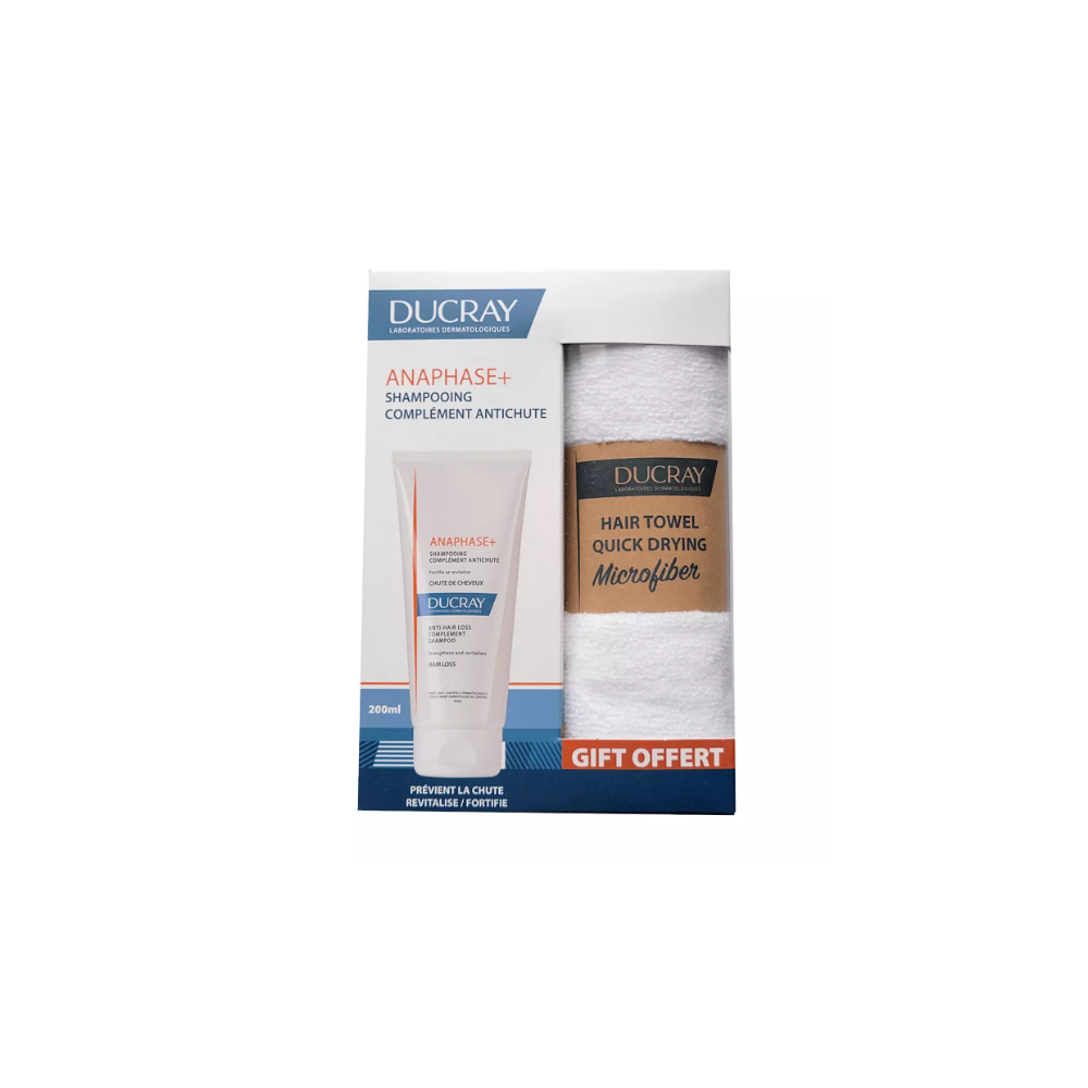 DUCRAY COFFRET ANAPHASE + SHAMPOOING 200ML + SERVIETTE OFFERTE pour...
