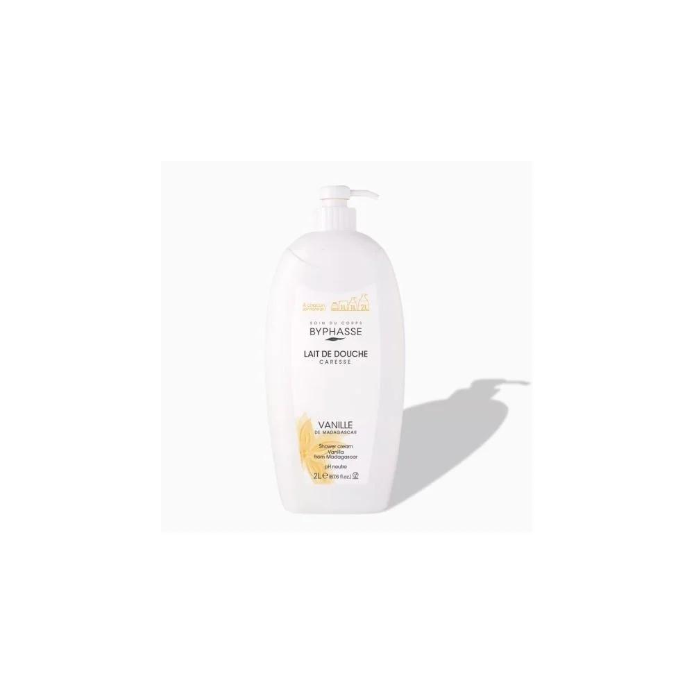 BYPHASSE LAIT DE DOUCHE CARESSE 2L FLEUR DE VANILLE pour Femmes