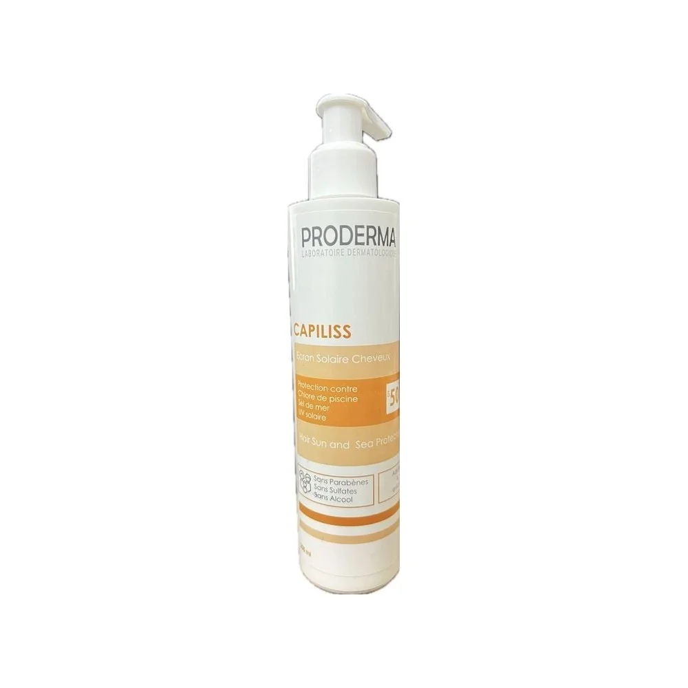 PRODERMA CAPILISS ECRAN CHEVEUX SPF 50+ 200ML pour Femmes