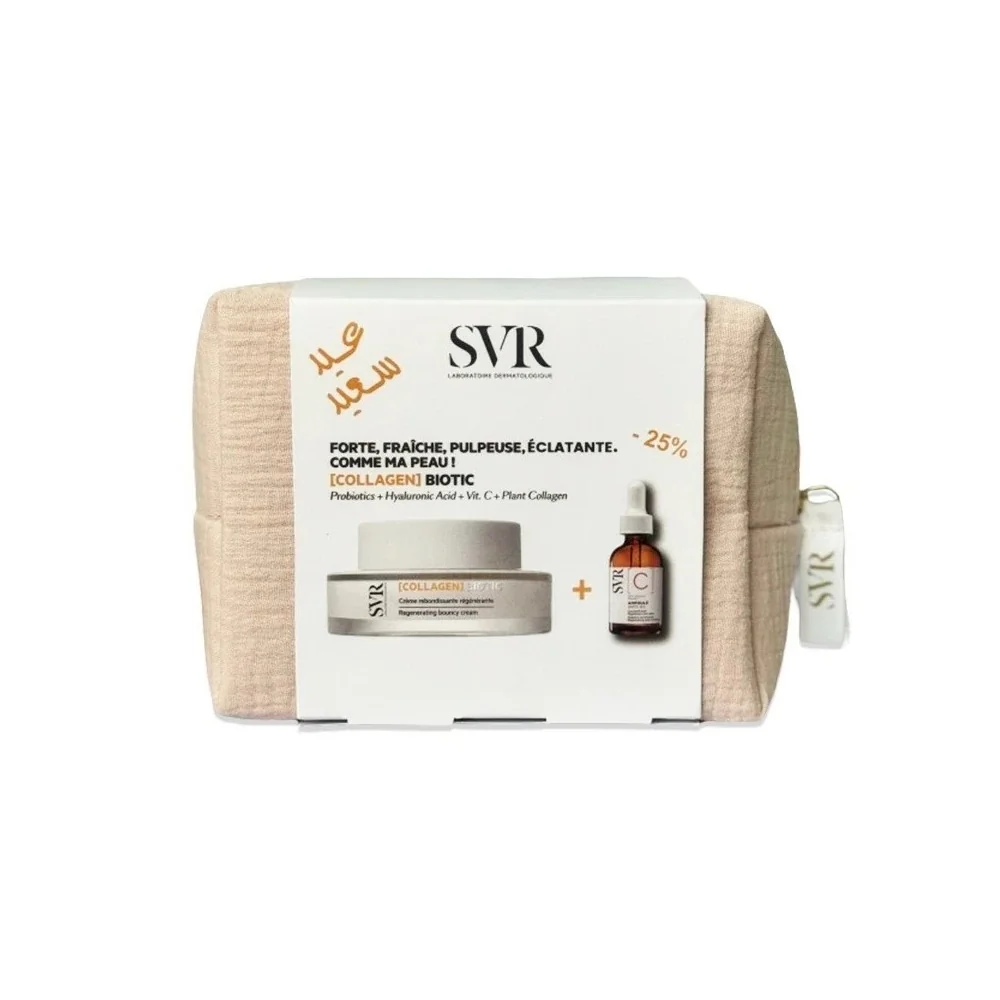 SVR Trousse Routine [COLLAGEN] Biotic + Ampoule C + Mini Ampoule B ...