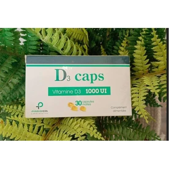 PHARMAVERA D3 CAPS VITAMINE...