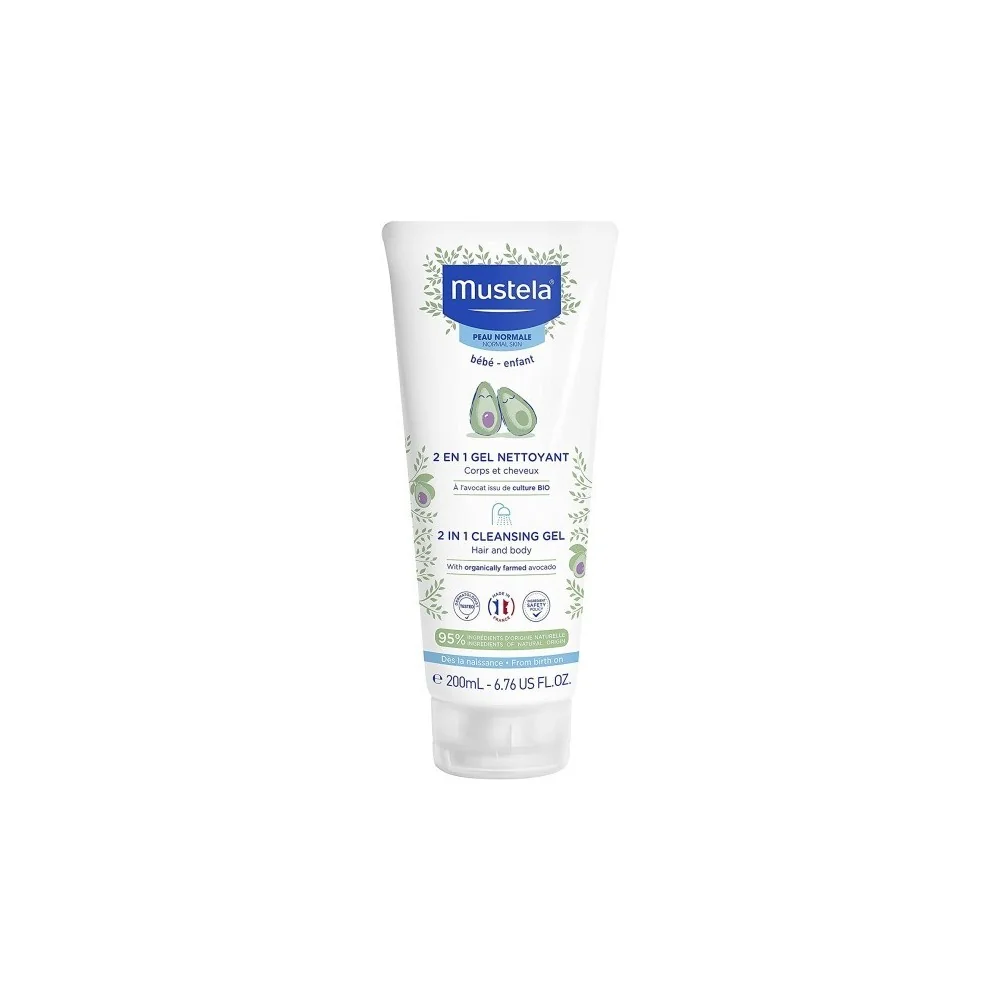 Mustela Gel nettoyant 2 en 1 200ML pour Femmes