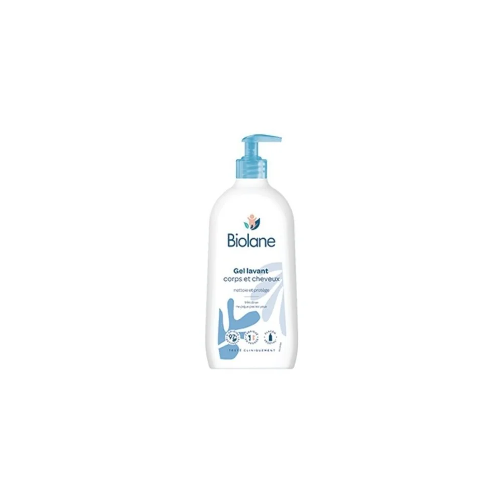 Biolane Gel Lavant Corps Et Cheveux 750ml pour Maman et bébé