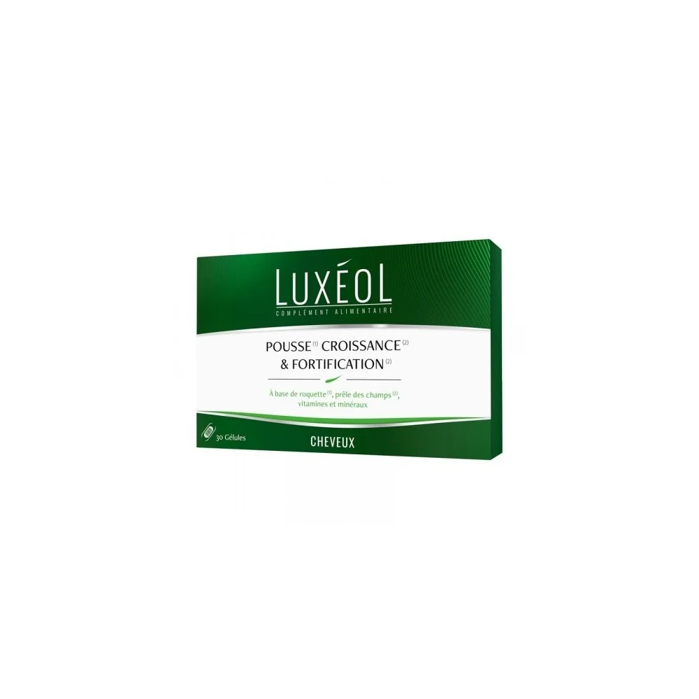 LUXEOL COMPLEMENT ALIMENTAIRE POUR CHEVEUX: POUSSE, CROISSANCE & FO...
